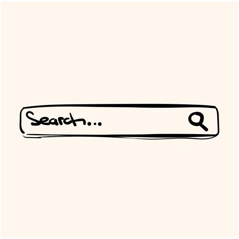 hand drawn Search